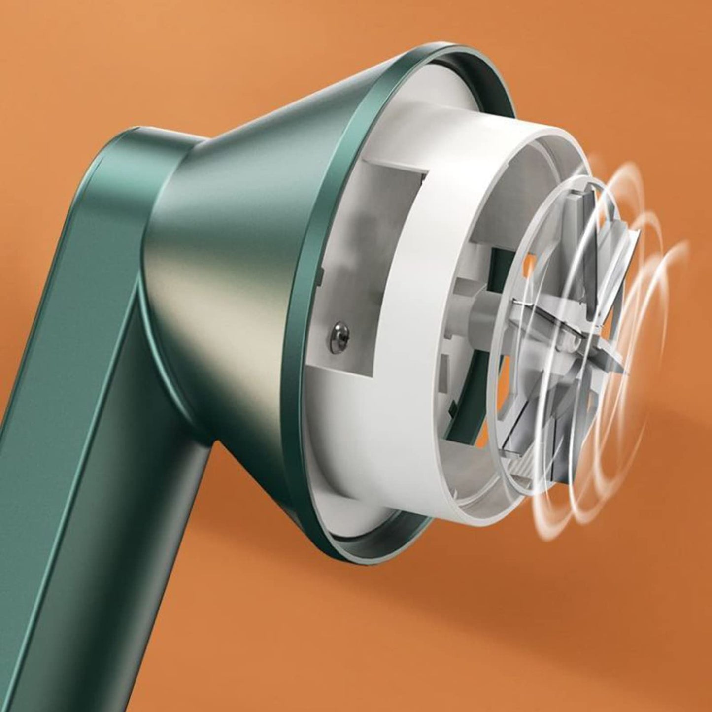 razor-sharp stainless steel 6-leaf blade)