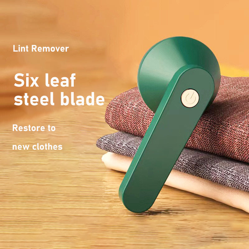 razor-sharp stainless steel 6-leaf blade)