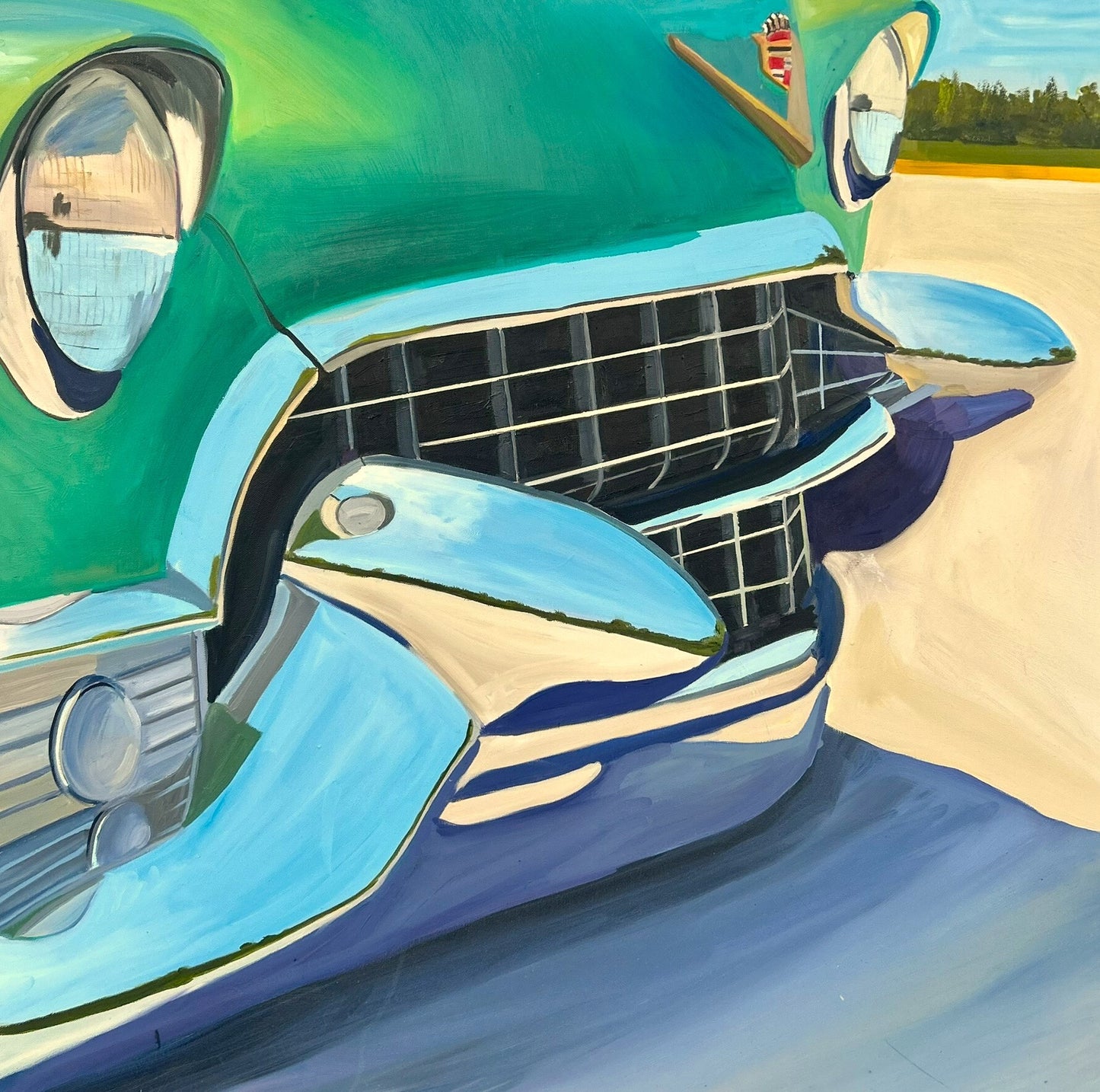 1955 Cadillac print