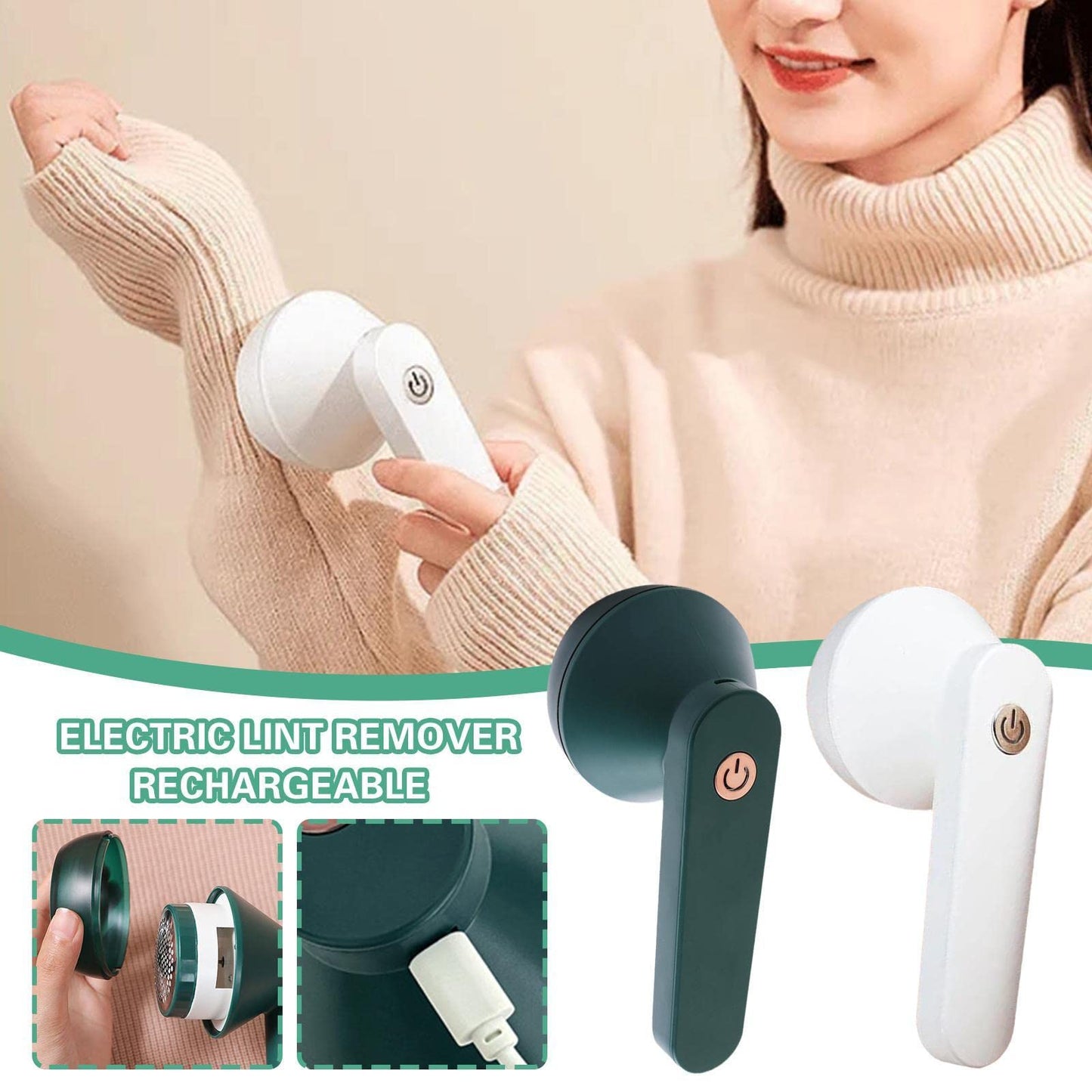 razor-sharp stainless steel 6-leaf blade)