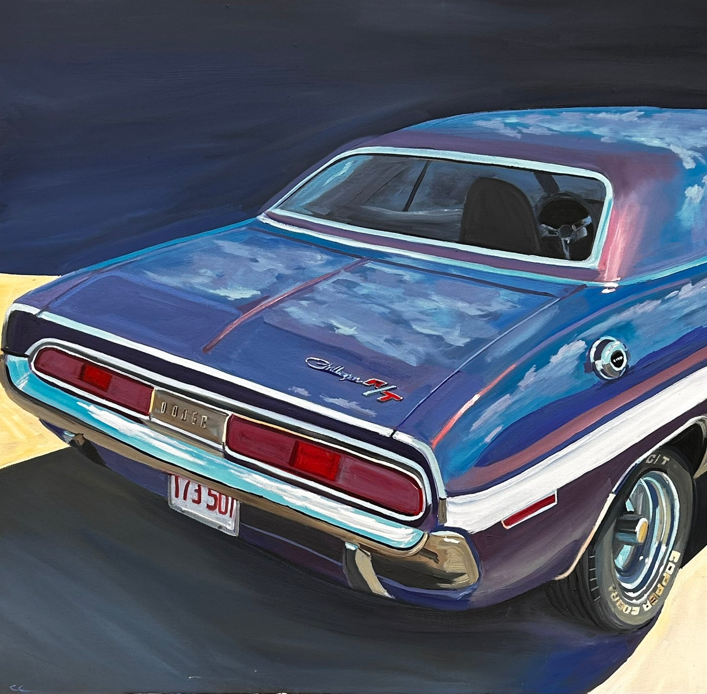 70 Dodge Challenger print