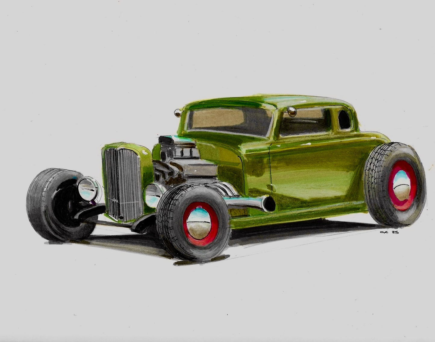 Chris Callen Auto Art 2026 calendar