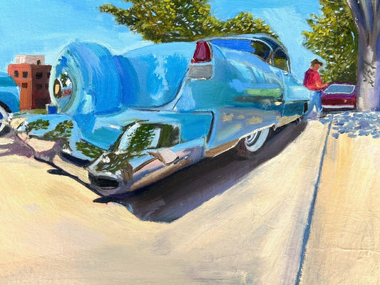 Great Race Cadillac Print