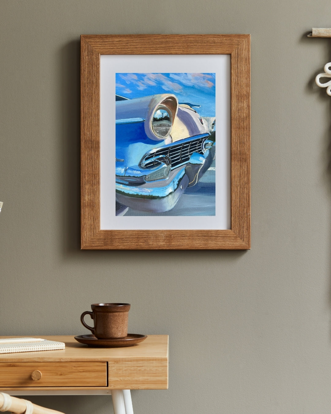 Summer Glow – 1956 Ford Crown Victoria Original Painting