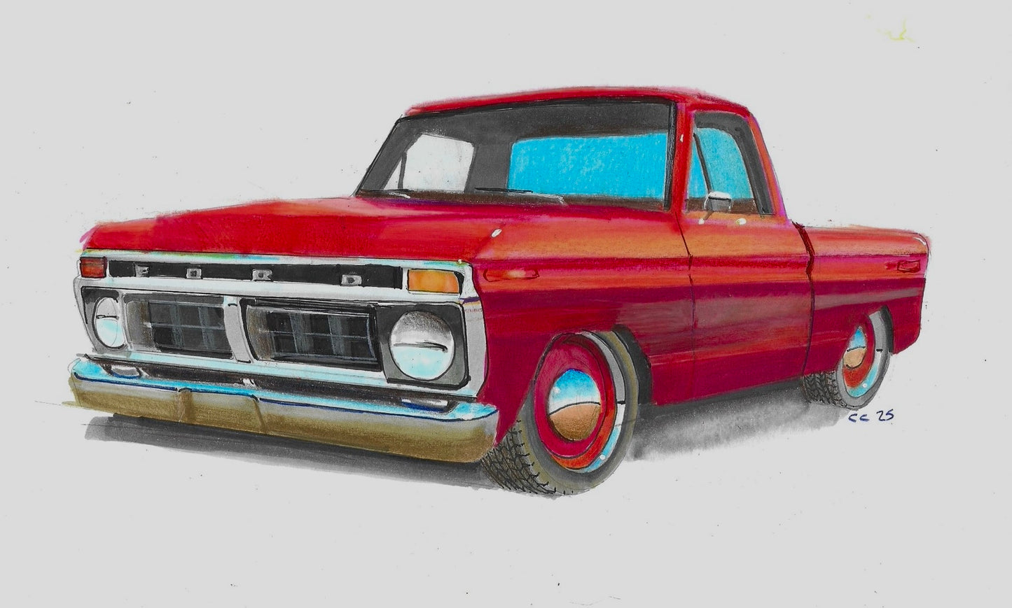 Chris Callen Auto Art 2026 calendar