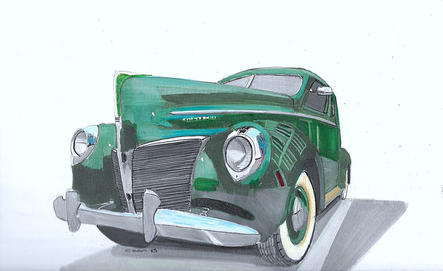 Chris Callen Auto Art 2026 calendar